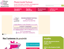 Tablet Screenshot of mltoulouse.org